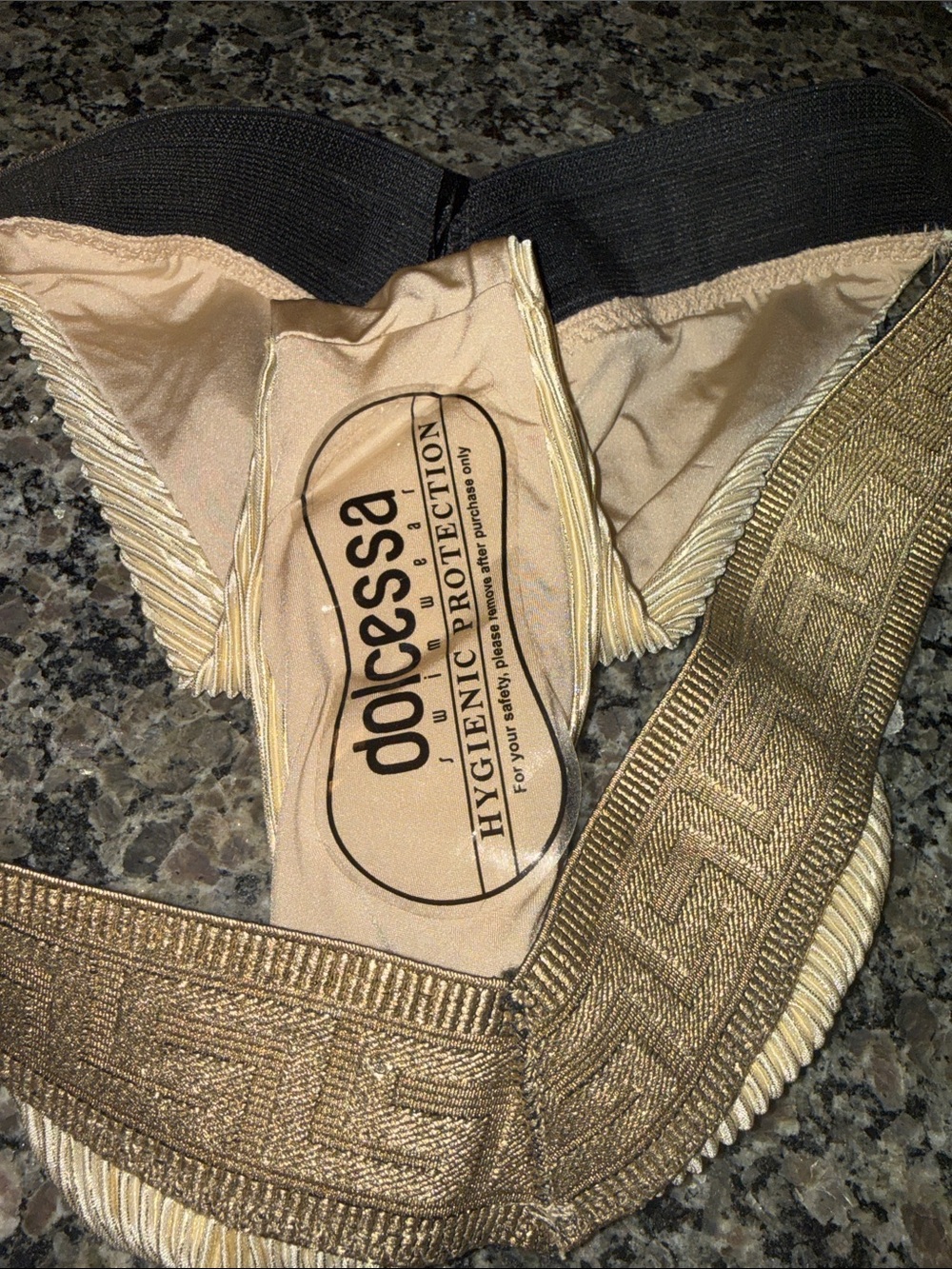 DOLCESSA GOLDEN SHINE VENUS BIKINI SET LARGE - Picture 11 of 11